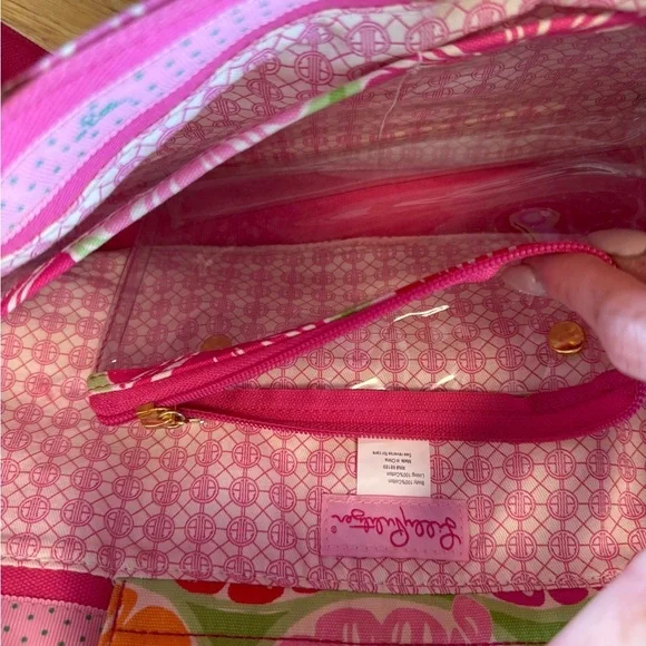 Lilly Pulitzer Mercato Tote Bag floral pink - Picture 7 of 10